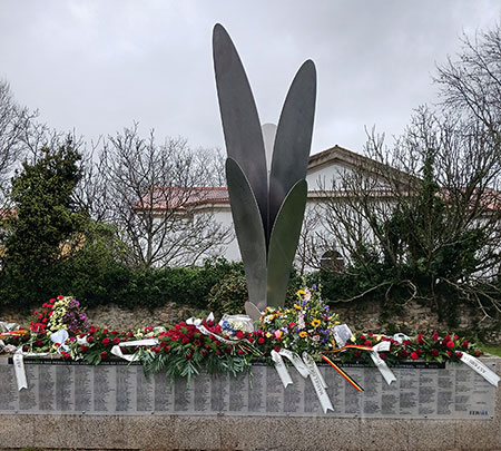 Inauguración de Monumento en Ferrol