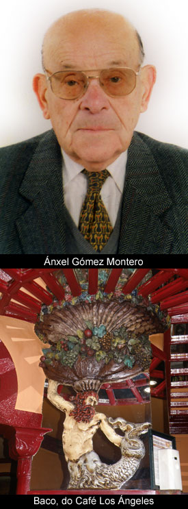 Ánxel Gómez Montero e o Café Los Ángeles