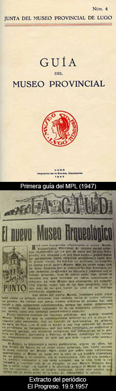 Creación de la colección arqueológica del Museo Provincial de Lugo