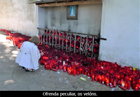 Etnorituais e ofrendas no santuario mariano dos Remedios, Alto do César, Sarria (Lugo) (3)