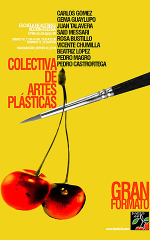Exposición colectiva de artistas plásticos 'Barrio44'