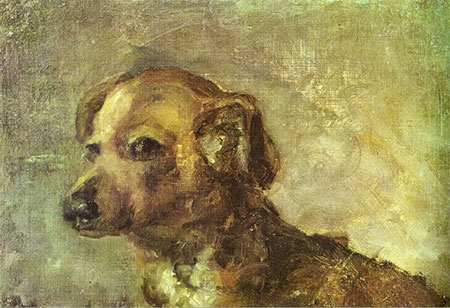 Clipper, el perro coruñés de Picasso