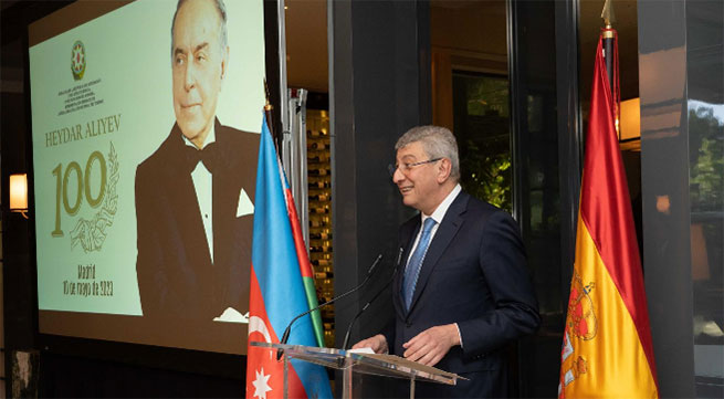 Madrid celebra el centsimo aniversario del nacimiento del Lder Nacional de Azerbaiyn