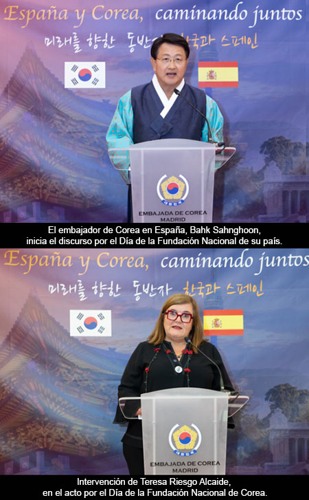 Corea celebra en Madrid el Día de la Fundación Nacional