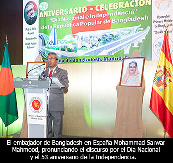 Bangladesh celebra en España el Día Nacional y el 53º aniversario de la Independencia