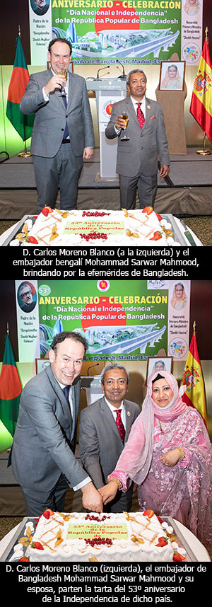 Bangladesh celebra en España el Día Nacional y el 53º aniversario de la Independencia