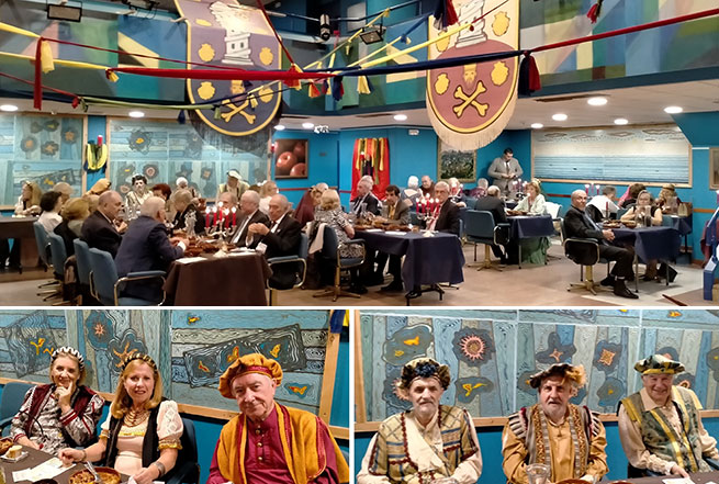 Cena medieval en el Sporting Club de La Coruña