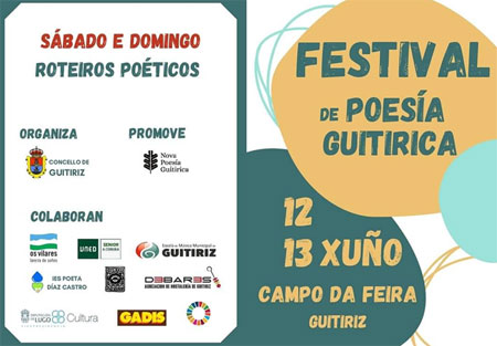 Fin de semana poética en Guitiriz co I Festival de Poesía Guitirica