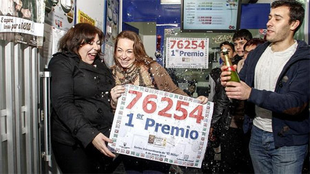 Tiene suerte Galicia en la lotera?