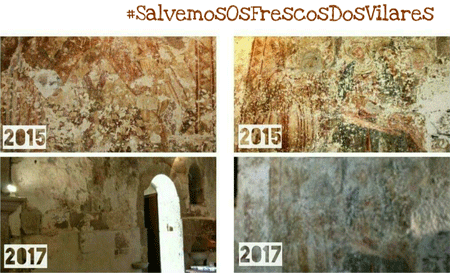 De novo reclamamos a restauracin dos frescos dos Vilares