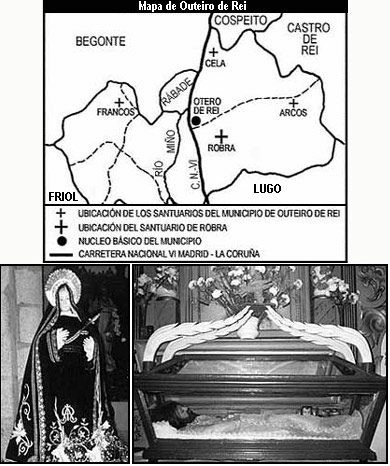 El Santuario de la Virgen de los Dolores y el Jess Nazareno de Robra, Outeiro de Rei (Lugo) (I)