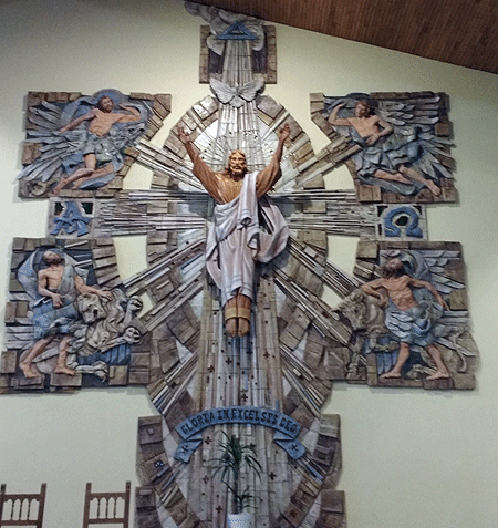O tetramorfos de Neira Brochs, na igrexa de Chantada (e 2)