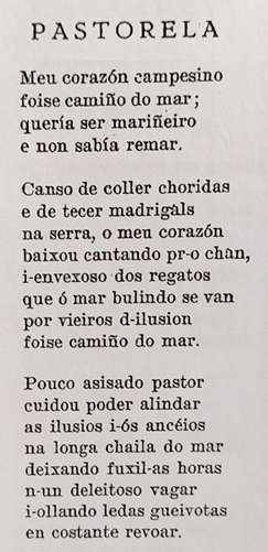 A poesía de Avelino Díaz en Debezos (17): 'Pastorela' (1)