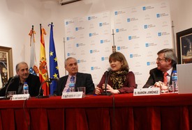 Xos Reigosa en la Casa de Galicia en Madrid