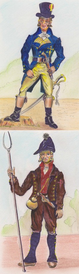 La Milicia Honrada de Viveiro en 1810