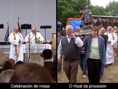 Devocin popular no Santuario do S. Adrin de Goiriz, Vilalba (Lugo) (II)