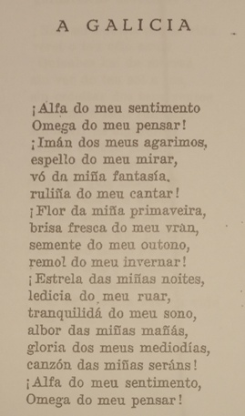 A poesía de Avelino Díaz en Debezos (4): A Galicia (1)