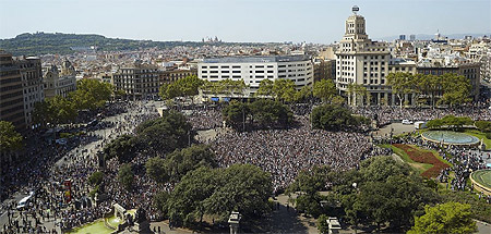 Duelo y trampa en Barcelona