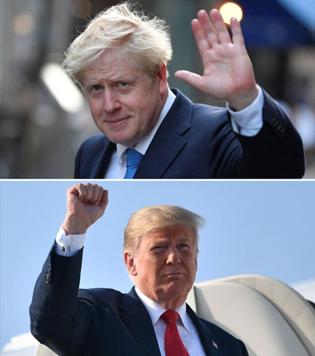 Boris y Donald, tal para cual
