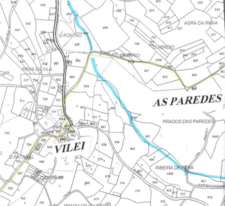 Cousas Xacobeas: O camiño dos xacobitas en Santiago de Barbadelo-Vilei (II)