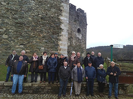 A UNED Senior no Castillo de Moeche