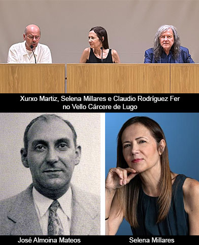 A novela sobre o exiliado lucense Almoina Mateos de Selena Millares