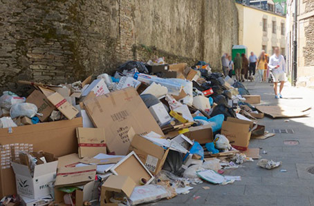 Urbaser, sus trabajadores, el Ayuntamiento y los lucenses