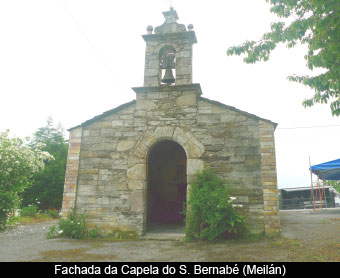 A dimensión relixiosa popular do S. Bernabé en Meilán, Riotorto, Lugo; e noutras comarcas limítrofes. Tipoloxía dos exvotos (1)