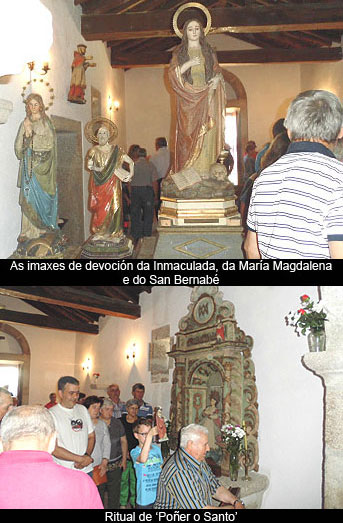 A dimensin relixiosa popular do S. Bernab en Meiln, Riotorto, Lugo; e noutras comarcas limtrofes. Tipoloxa dos exvotos (11)
