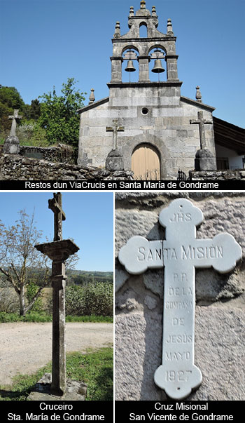 Cruceiros. Cruces e Viacrucis do Municipio de O Páramo, Lugo (2)