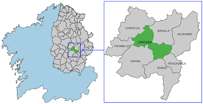 Cruceiros, cruces, esmoleiros e Viacrucis do Municipio de Láncara, Lugo (2)