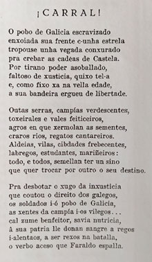 A poesía de Avelino Díaz en Debezos (11): '¡Carral!' (1)