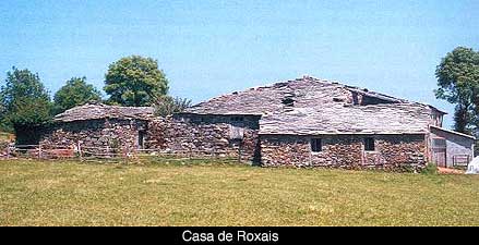 Genealoga de la Casa Roxais del lugar de As Cruces. <a href=