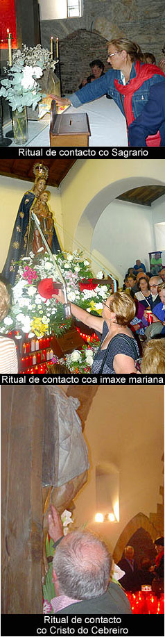 O Santuario do Cebreiro (2). Etnorituais e ofrendas.