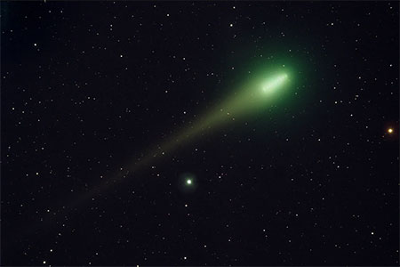 O cometa verde