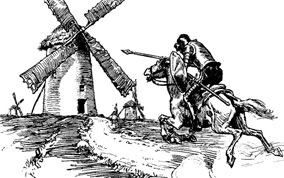 Don Quijote y Donald Trump