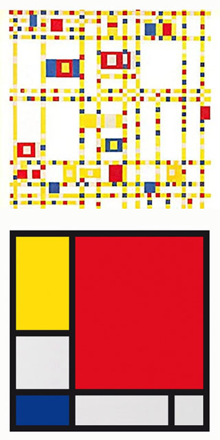 Mondrian. De lo transcendente a lo efímero.