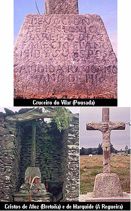 Cruceiros, Cristos e Cruces do concello de A Pastoriza (III)