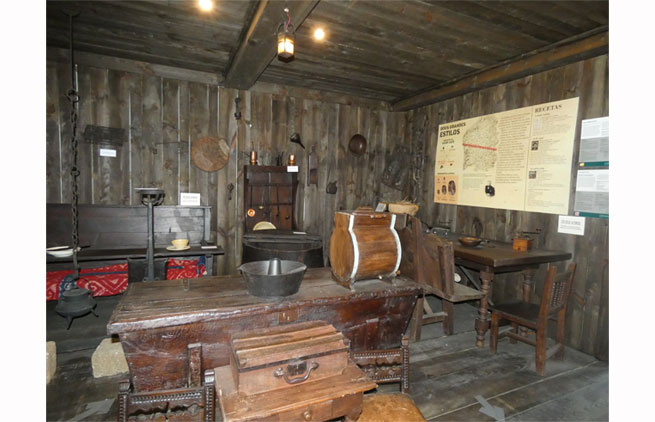 'Lareira' del Museo Claustro Mercedario de Verín