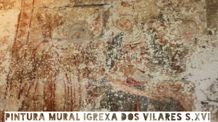 Os frescos da Igrexa dos Vilares