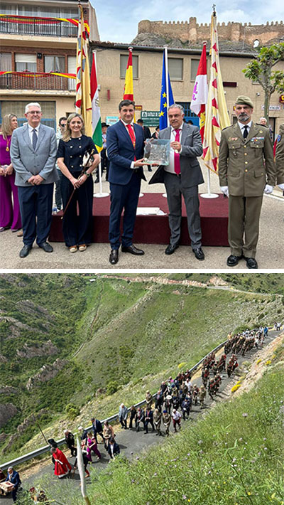 Astorga, presente en los actos de las Zuiza