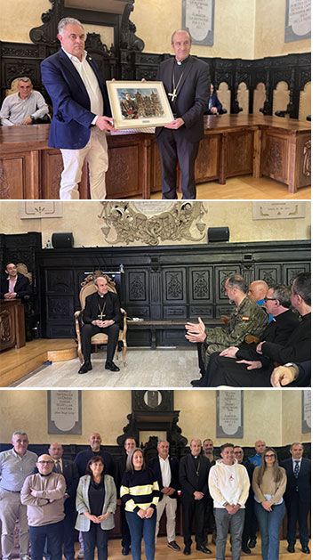 El ayuntamiento de Astorga despide a D. Jesús
