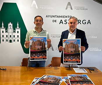 Concierto de la Unidad de Música de la Academia Básica del Aire y del Espacio en la ciudad de Astorga