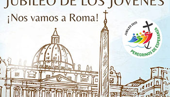 Jóvenes de la Diócesis de Astorga participan en el jubileo de los jóvenes en Roma