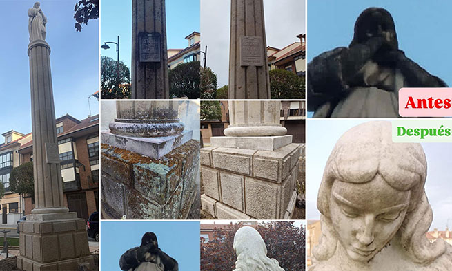 La plaza Obispo Don Marcelo de Astorga objeto de una importante mejora y conservación