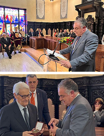 Cálido homenaje de Astorga al artista Benito Escarpizo