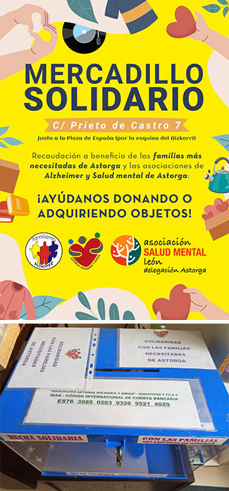 Astorga solidaria y amiga inaugura el tradicional mercadillo