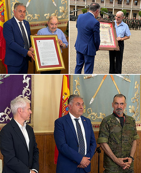 La familia del general de brigada Antonio Fernández dona su legado a Astorga