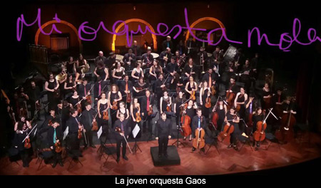 La orquesta Gaos en Ferrol
