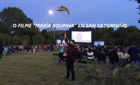 El filme María Solinha en San Sadurniño